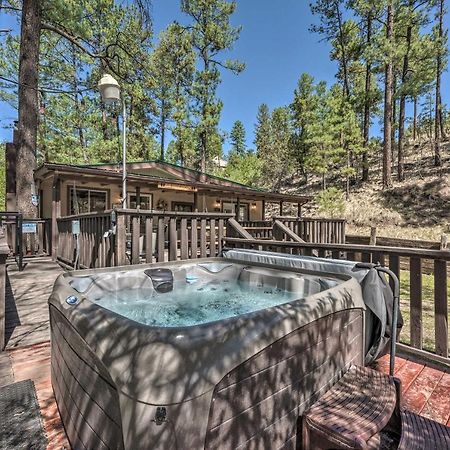 Tranquil Cabin With Stream And Deck Near Dtwn Ruidoso! Buitenkant foto
