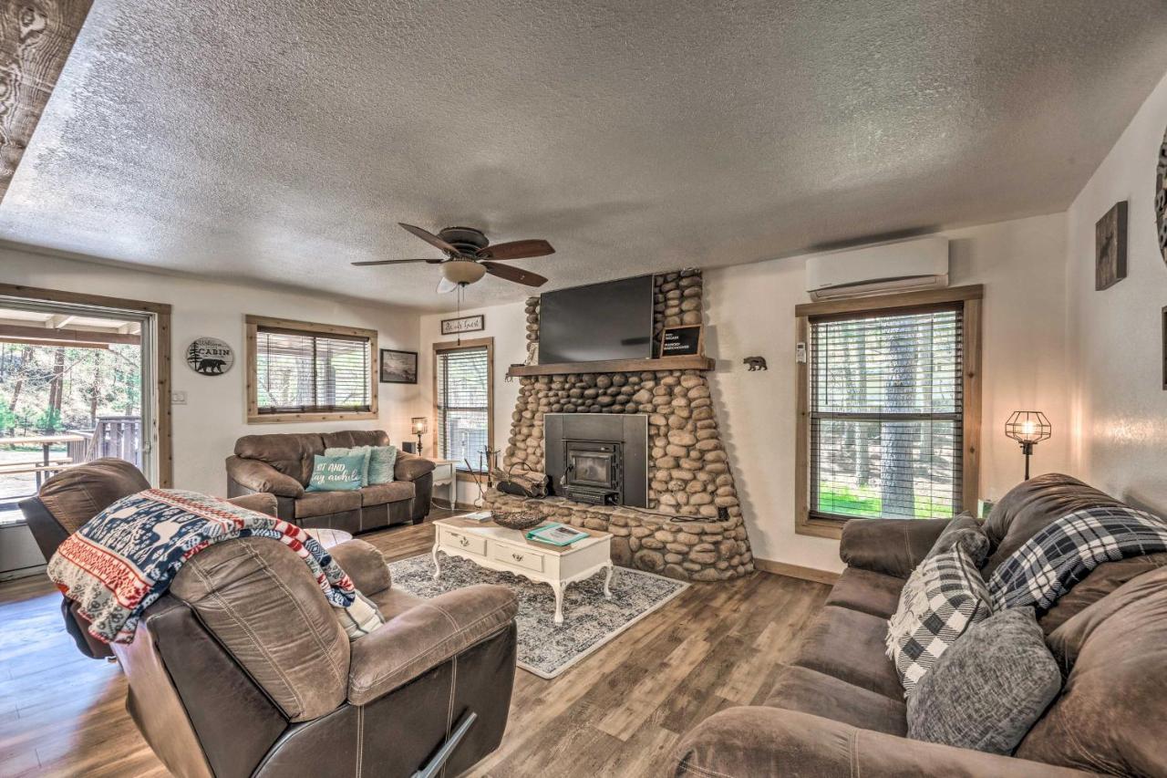 Tranquil Cabin With Stream And Deck Near Dtwn Ruidoso! Buitenkant foto