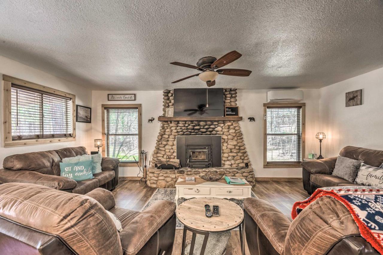 Tranquil Cabin With Stream And Deck Near Dtwn Ruidoso! Buitenkant foto