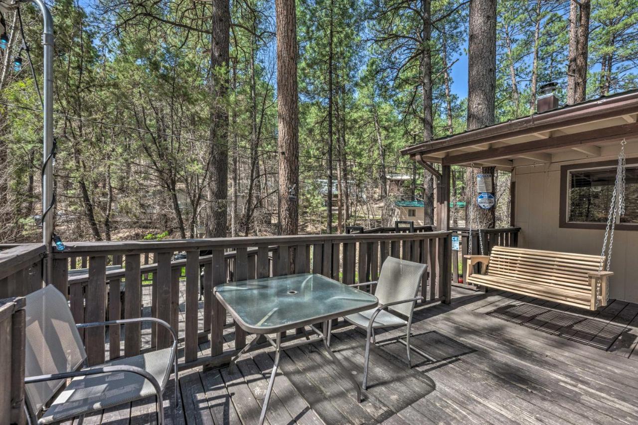 Tranquil Cabin With Stream And Deck Near Dtwn Ruidoso! Buitenkant foto