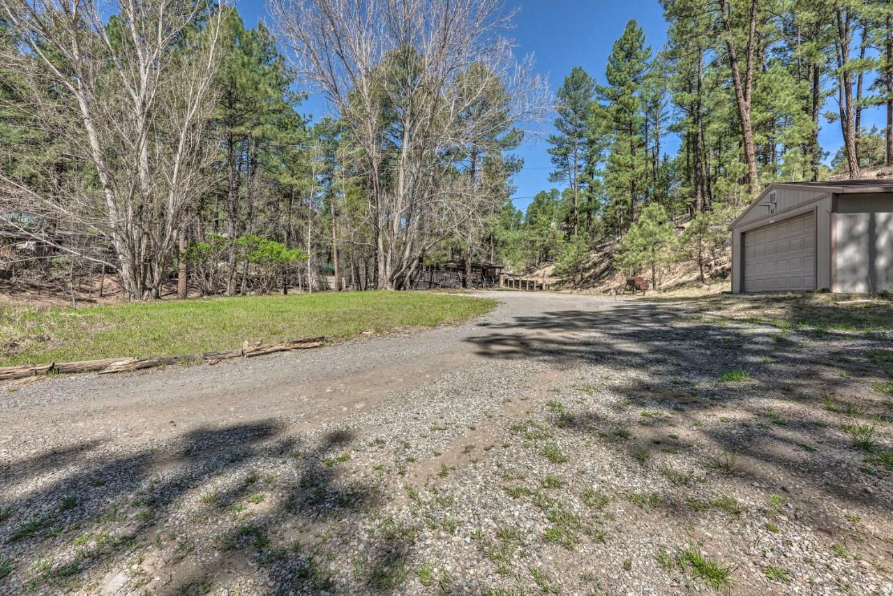 Tranquil Cabin With Stream And Deck Near Dtwn Ruidoso! Buitenkant foto