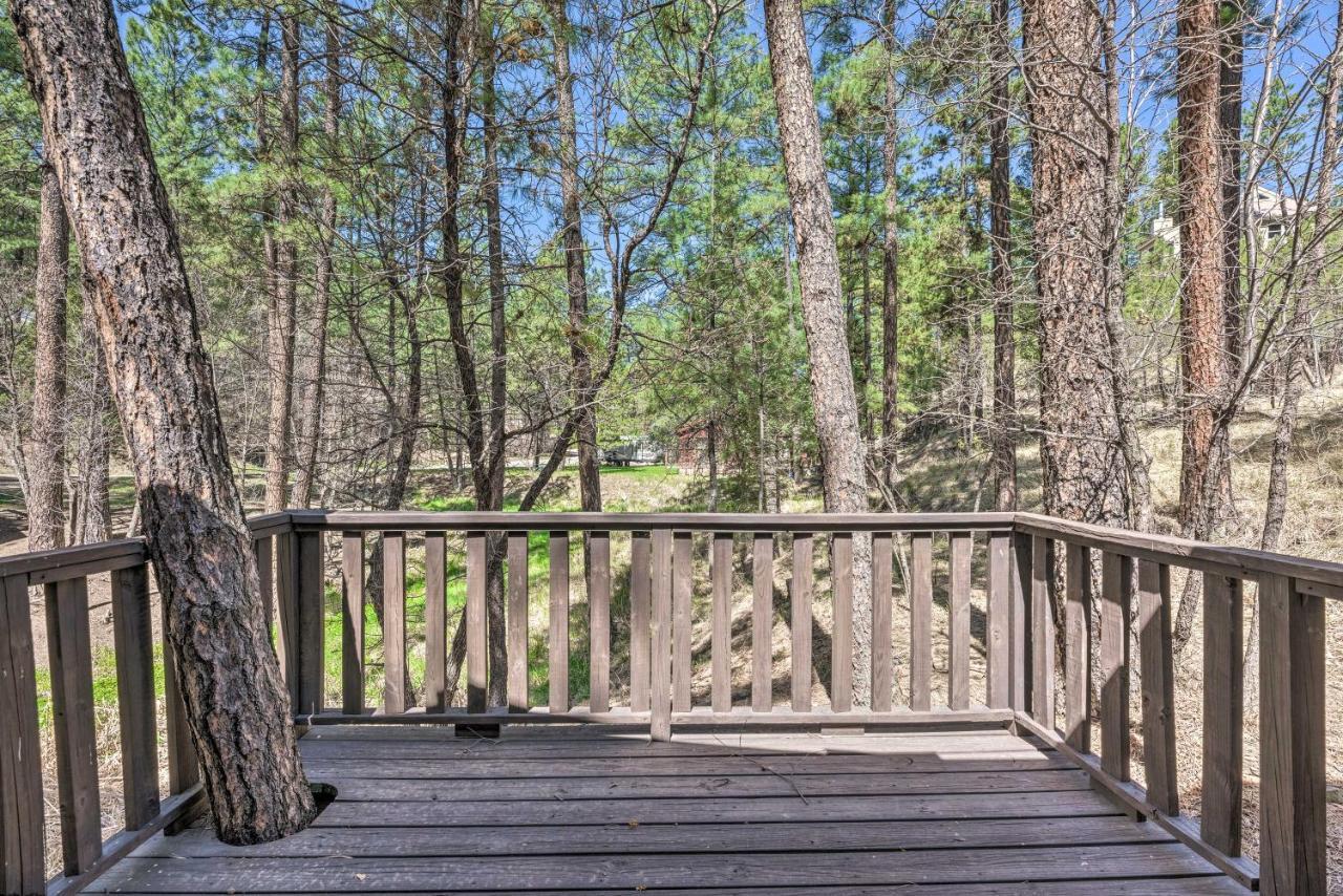 Tranquil Cabin With Stream And Deck Near Dtwn Ruidoso! Buitenkant foto